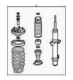 51610TP1A01 - : Strut Assembly for Acura Image
