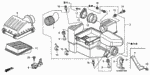 90005RGA000 - Electrical/Exhaust/Heater/Fuel: BOLT, CLAMP (4X25) for Honda Image