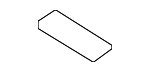 HC3Z2651570A - Body: Sunroof Frame Stopper for Ford Image