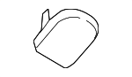 7P085755782V - Body: Interior Grab Bar Cap for Volkswagen Image