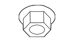 N0230022 - Body: Interior Grab Bar Nut for Volkswagen Image