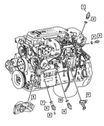 5003602AA - Electrical: O Ring for Dodge: Ram 2500, Ram 3500 | Ram: 2500, 3500 Image