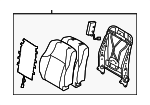 7144035A40B4 - : Seat Back Assembly for Toyota Image