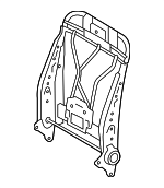 7163035260 - : Seat Back Frame for Toyota: 4Runner Image