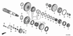 21215R36000 - Transmission - Automatic: HOLDER, IDLE SHAFT for Honda Image