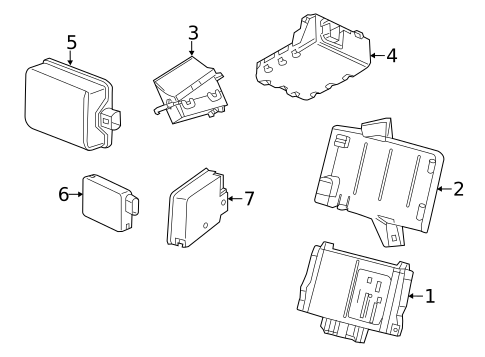 Lane Departure Warning for 2017 Cadillac CT6 #1