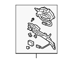 74851SJAA01 - Body: Lock Assembly for Acura: RL, RLX Image