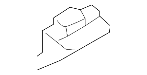 74881SJAA00 - : Hinge Plate for Acura Image