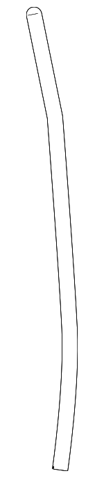 15753693 - Body: Retainer for Chevrolet: Express 1500, Express 2500, Express 3500 | GMC: Savana 1500, Savana 2500, Savana 3500 Image