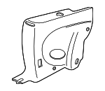 12367858 - Body: Quarter Trim Panel for GM Image