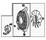 8859060111 - HVAC: Elec Cooling Fan for Lexus Image