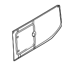 BK3Z6129710AF - Body: Quarter Glass for Ford Image