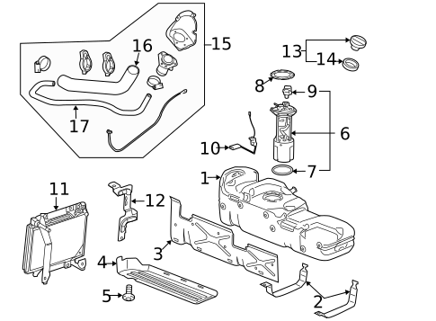 Hardware, Fasteners & Fittings for 2008 GMC Sierra 3500 HD #0