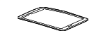 12458067 - Body: Weatherstrip for Buick: LaCrosse | Chevrolet: Malibu, Monte Carlo | Oldsmobile: Cutlass, Silhouette | Pontiac: Grand Prix Image