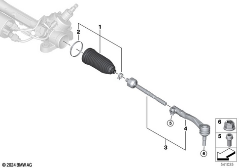 Steering System Connectors for 2023 BMW M5 #0