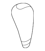 467201D100 - Body: Shift Knob for Kia Image