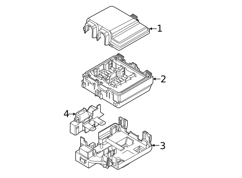 Fuse & Relay for 2023 Ford Escape #0