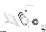 65139278542 - : Speaker Mount, D-Pillar for BMW Image