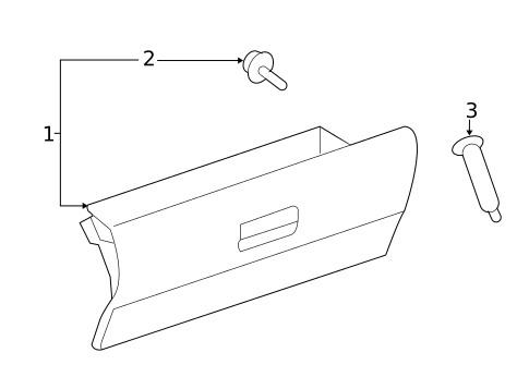 Glove Box for 2011 Scion xB #0