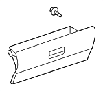 5555012500B0 - Body: Glove Box Door for Scion: xB Image