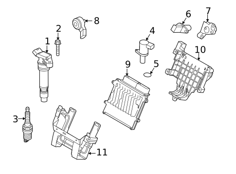 Ignition System for 2019 Volvo XC90 #11