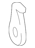 4845211030 - Suspension: Rear Lower Control Arm Adjust Cam for Lexus: LC500, LC500h, LS500, LS500h Image