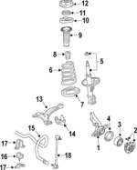 4881108010 - Suspension: Stabilizer Bar for Toyota Image