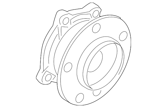 2015-2019 BMW Front Hub & Bearing 31-22-8-053-432 | OEM