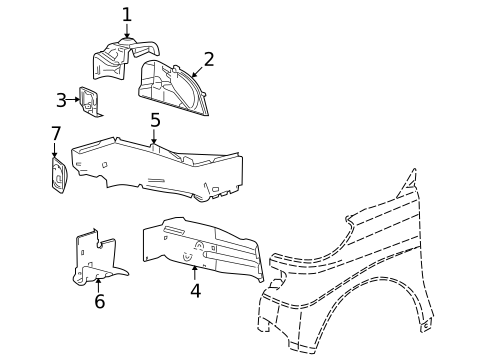 Structural Components & Rails for 2009 Smart Fortwo #0