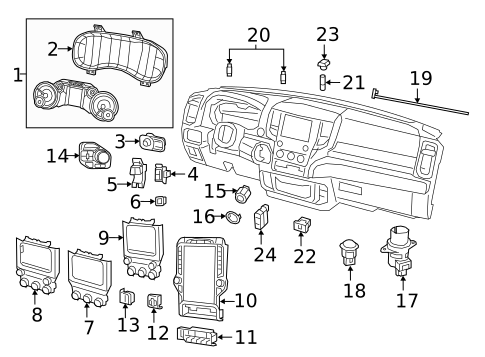 Ignition Lock for 2020 Ram 1500 #0