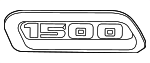 68563848AB - : Emblem for Ram: 1500 Image