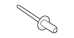 N0162172 - Body: Pillar Molding Rivet for Audi Image