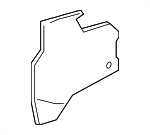 8158250290 - Electrical: Lens &amp; Housing Packing for Lexus: LS500, LS500h Image