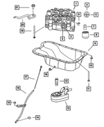 68745338AA - 2.4L Gas; Engine: Balance With Oil Pump Shaft Package for Chrysler: 200, Sebring | Dodge: Avenger, Caliber, Journey | Jeep: Compass, Patriot Image