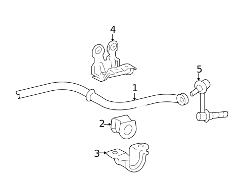 Stabilizer Bar & Components for 2013 Lexus GS450h #0