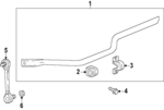 26343190 - : Stabilizer Bar for GM Image