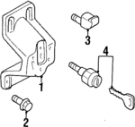 8978088260 - : Carrier Assembly Bolt for Isuzu Image