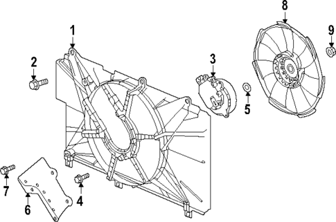 Cooling Fan for 2025 Honda Accord #0