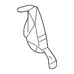 63720TE0A00ZZ - Body: Quarter Panel Gutter for Honda: Accord Image