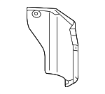 74551TE0A00 - : 2008-2012 Honda Accord - Fender R Rear (Inner) for Honda: Accord Image