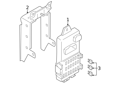 Electrical Components for 2003 Subaru Impreza #1