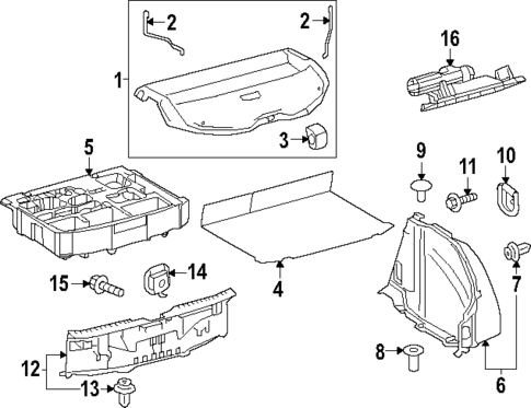 Interior Trim - Rear Body for 2025 Toyota GR Corolla #0