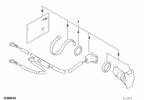 Cigarette Lighter, Power Sockets for 1997 BMW-Motorrad F 650 ST #0
