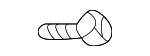 W20164999 - Body: Reinforced Beam Screw for Mazda: 3, 5, 6, CX-3, CX-30, CX-5, CX-7, CX-70, CX-9, Millenia, MPV, MX-30 EV, MX-5 Miata, Protege, Protege5 Image