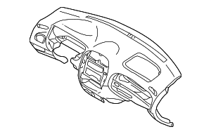 BJ0J60401C67 - : Instrument Panel for Mazda: Protege, Protege5 Image