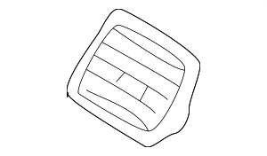 B25G6491XA00 - : Grille for Mazda: Protege Image