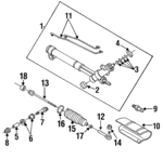 26062163 - Steering: Outer Tie Rod for GM Image