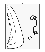 92401K0610 - Electrical: Tail Lamp Assembly for Kia: Soul Image