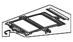 6320342160C0 - : Sunroof Frame for Subaru: Solterra Image