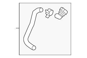 25414F6500 - : Oil Cooler Tube for Kia: Cadenza, Sorento Image